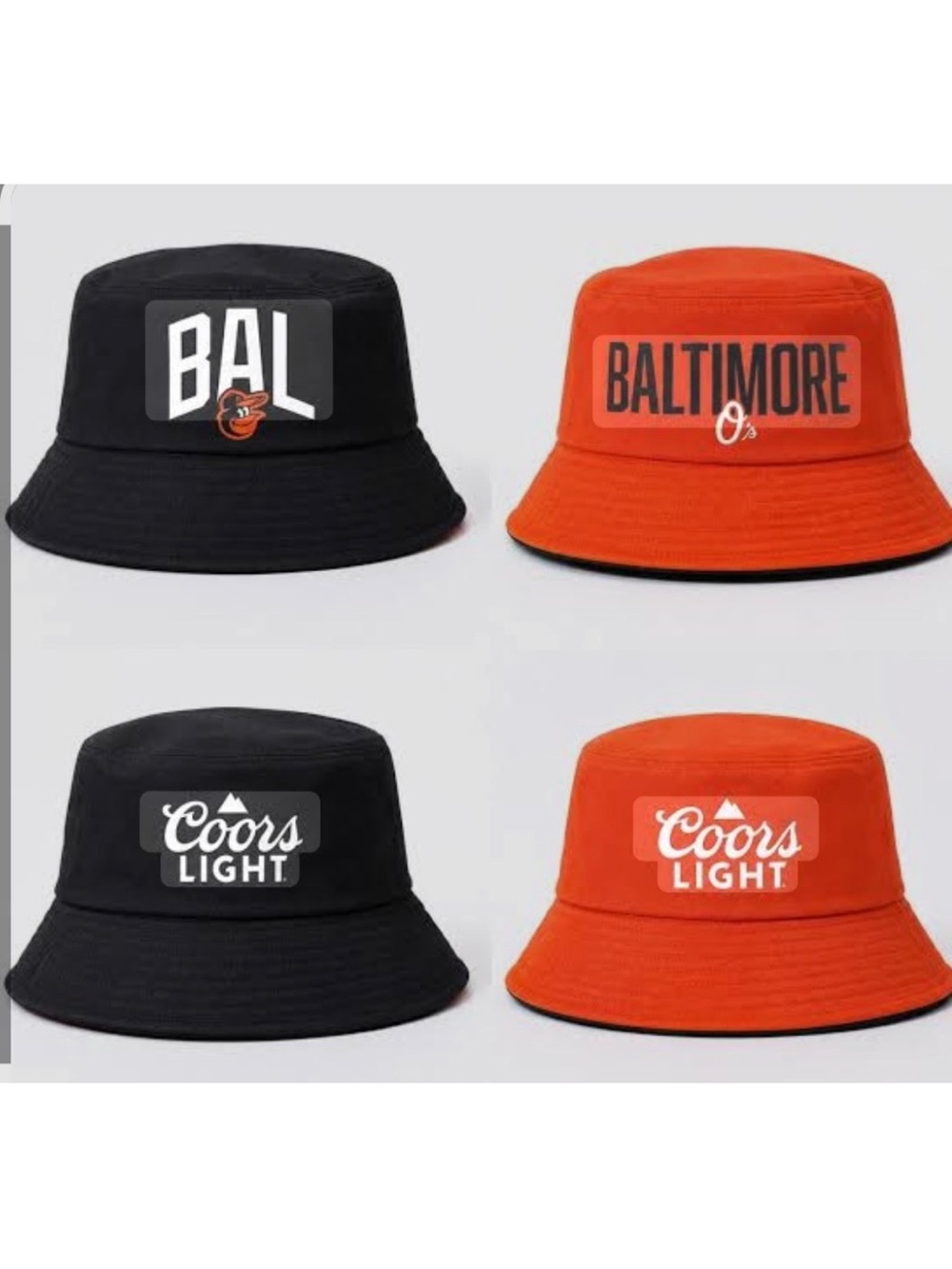 *New* Baltimore Orioles 2026 Coors Light Reversible Floppy Hat, OSFM